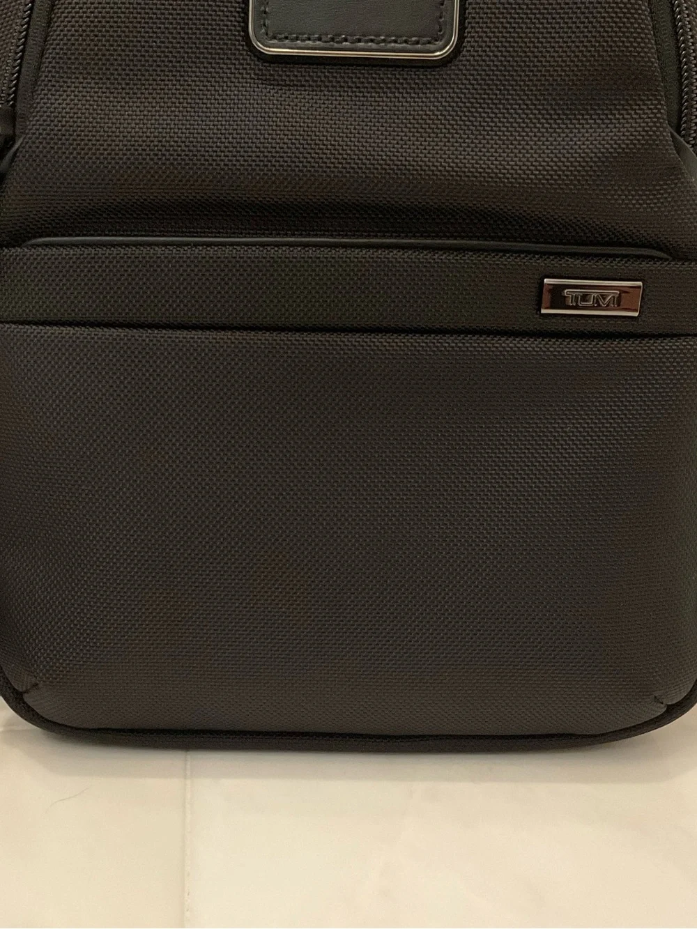 NEW Tumi ALPHA 10.0” MEDIUM FXT Ballistic Nylon Crossbody Bag - BLACK